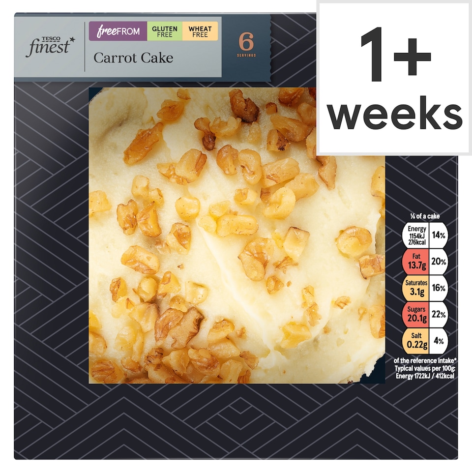 Tesco Finest Free From Carrot Cake