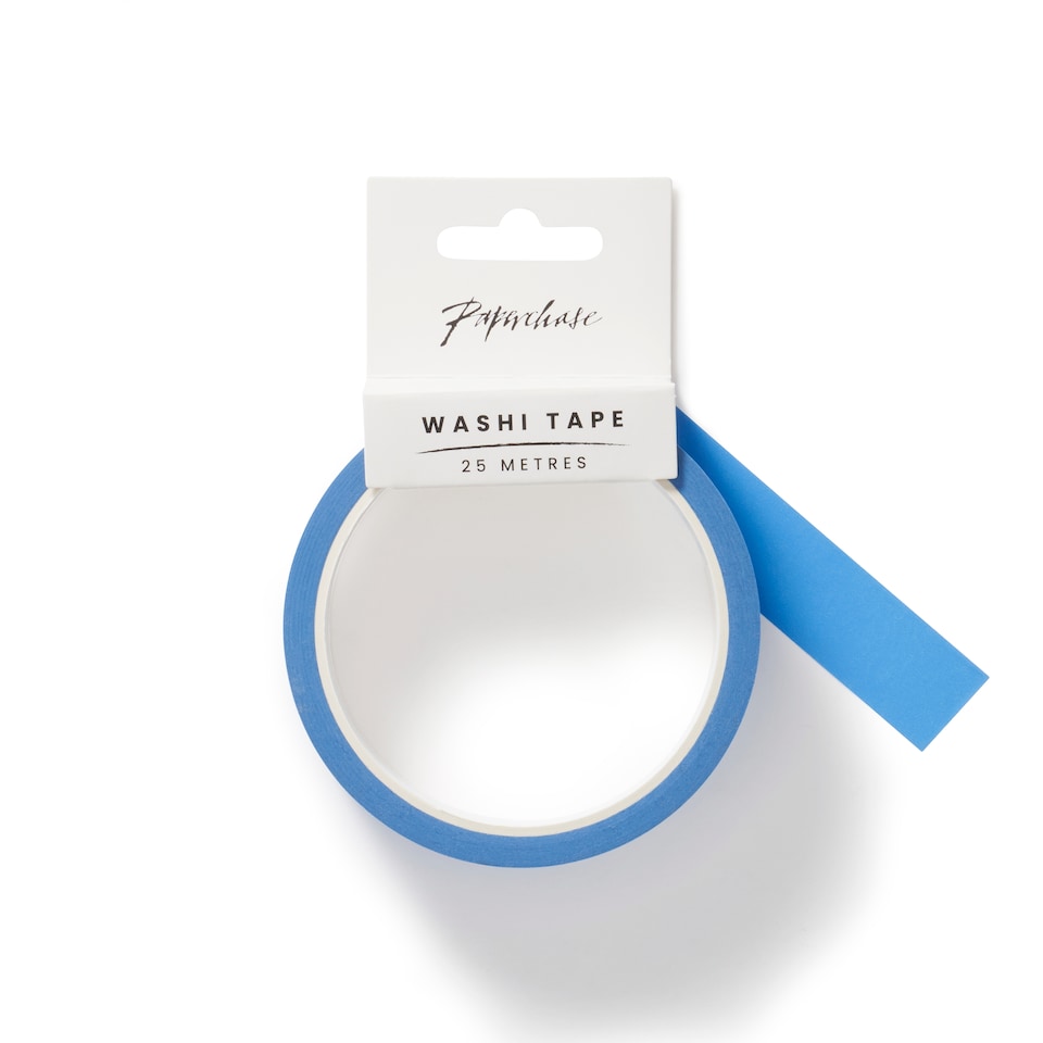Paperchase 25m Washi Tape - Blue