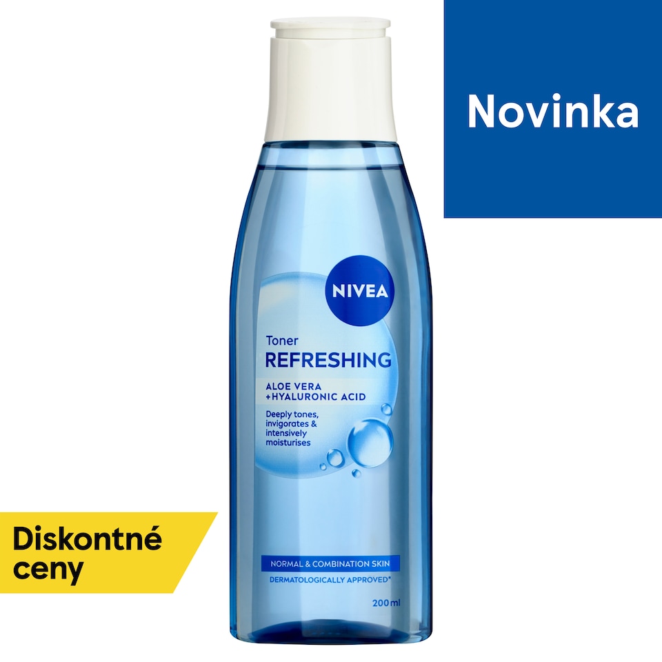 image 1 of Nivea Refreshing Cleansing Toner Normal to Combination Skin 200 ml