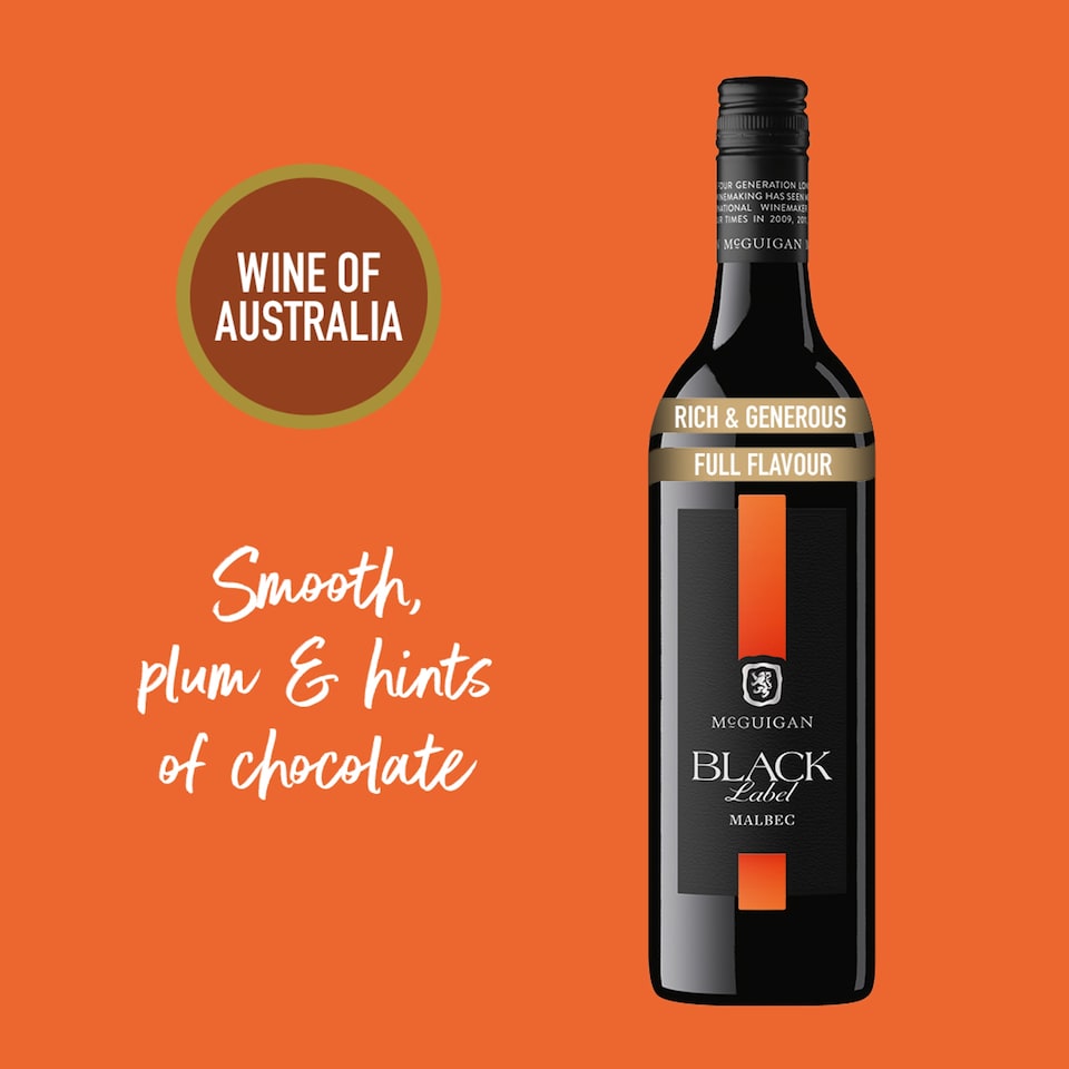 image 1 of Mcguigan Black Label Malbec 750Ml