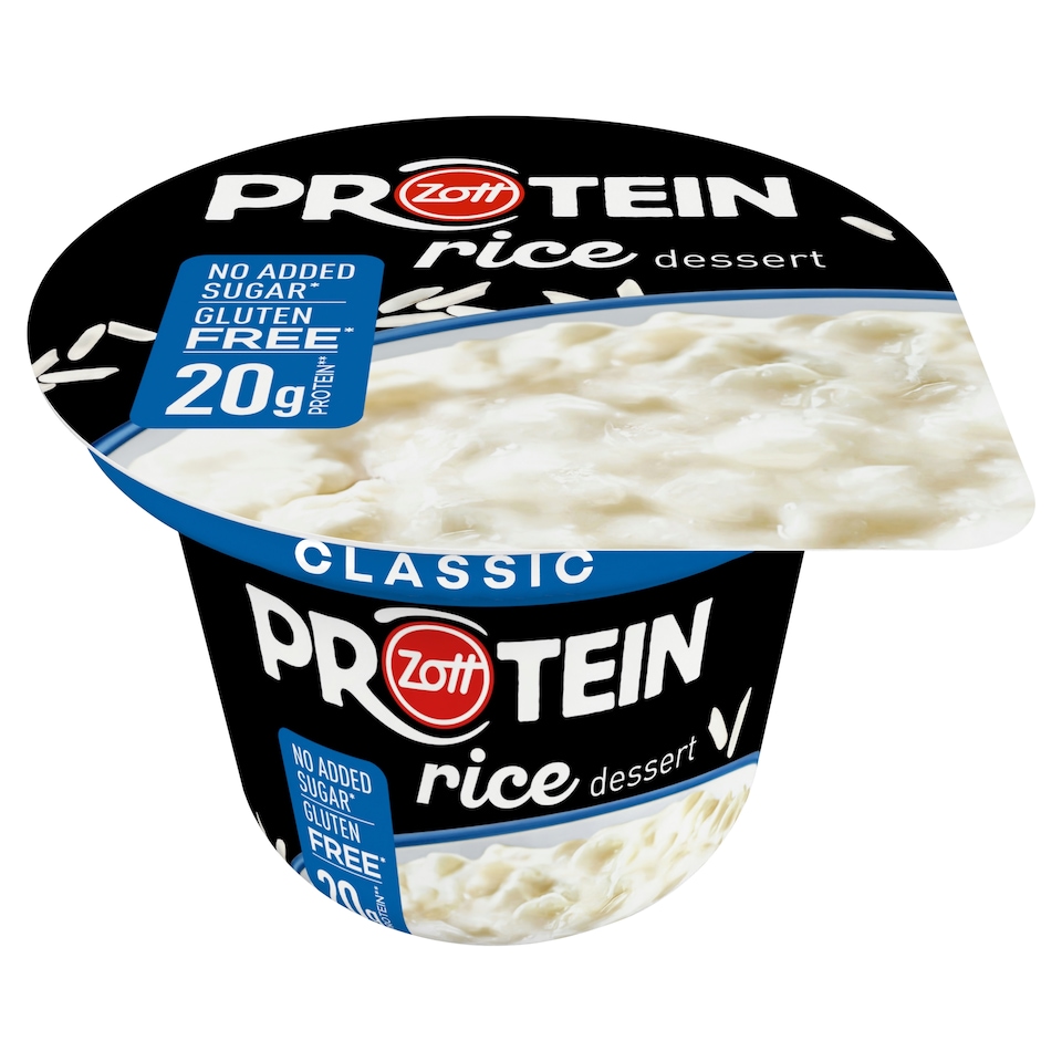 Zott Protein Classic dezert s ryžou so sladidlom 220 g