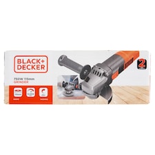 Black+Decker 750W 115mm Sarokcsiszoló, BEG110-QS