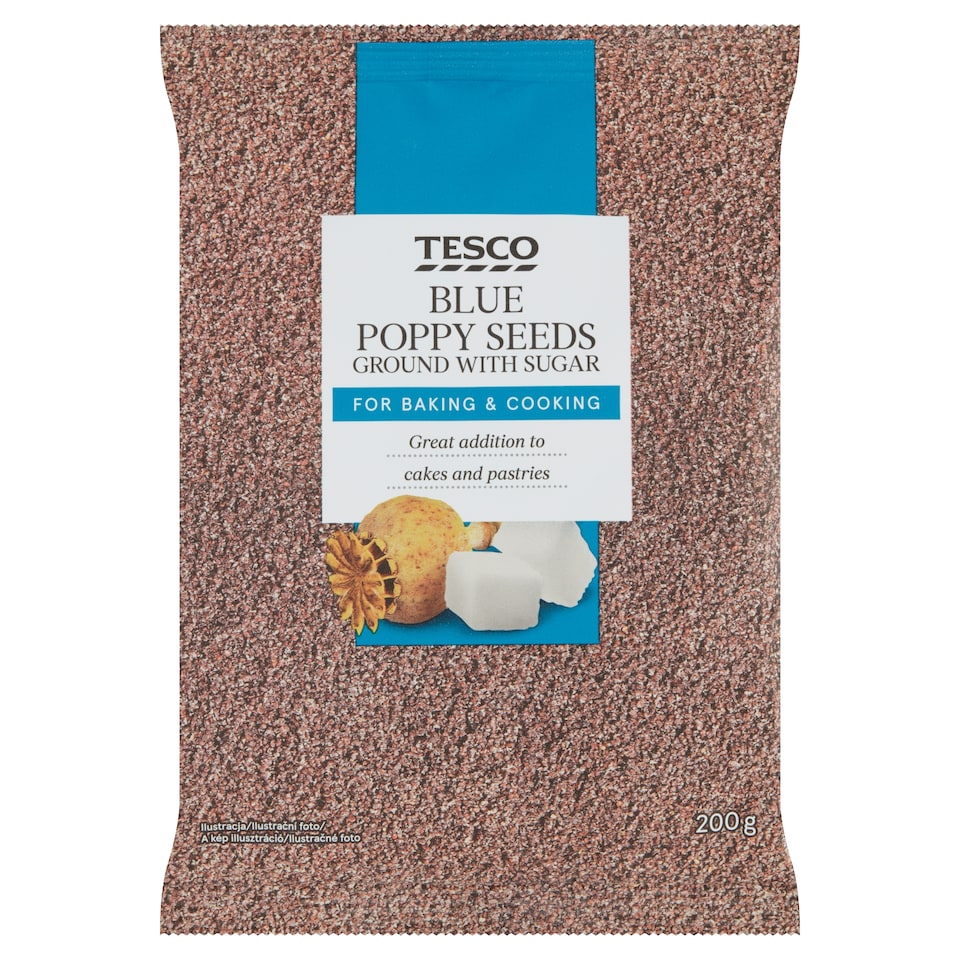 Tesco Mletý mak modrý s cukrom 200 g