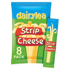 Dairylea Strip Cheese 8 Pack 168G