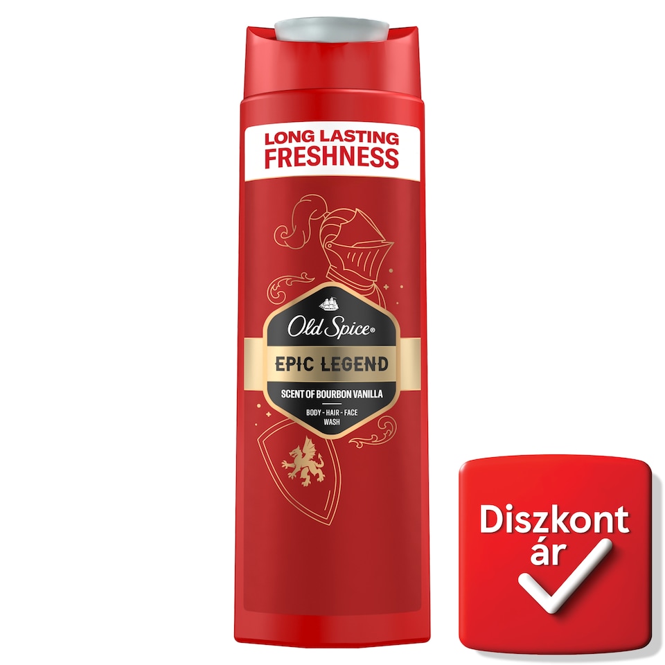 Old Spice Epic Men’s 3-in-1 Wash, Shower Gel & Shampoo 400ml