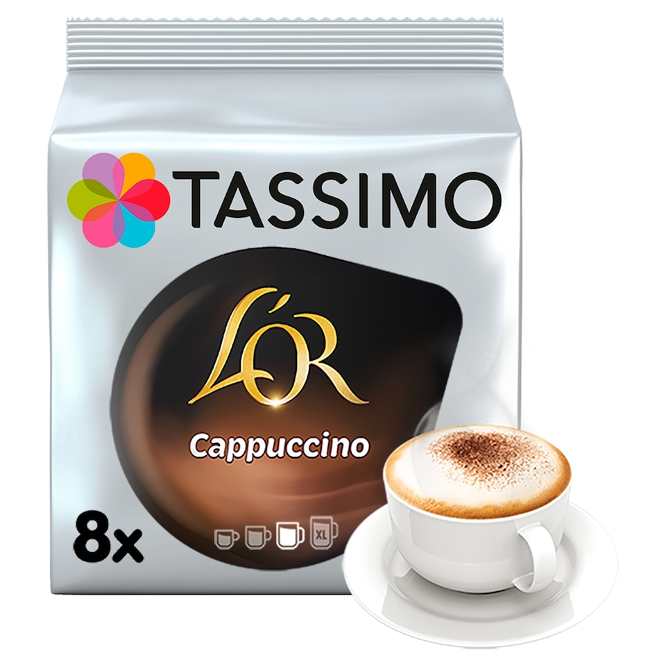 image 1 of TASSIMO L'OR ESPRESSO CAPPUCCINO 8 PACK 267.2G