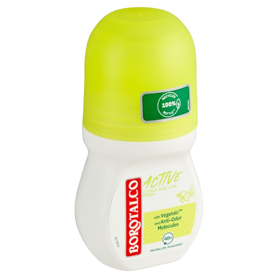 image 1 of Borotalco Active Citrus and Lime Fresh Antitranspirant Roll On 50ml