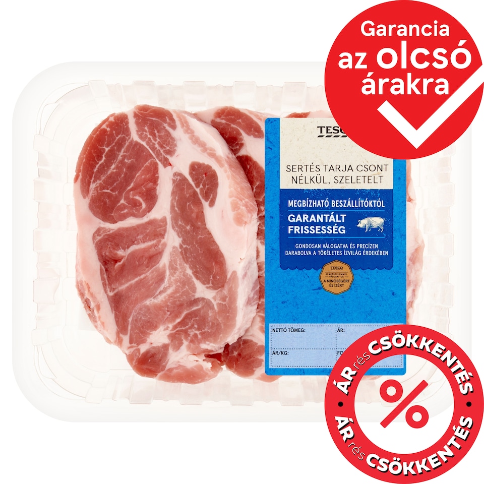 Tesco Sliced Pork Spare Ribs without Bones 400 g