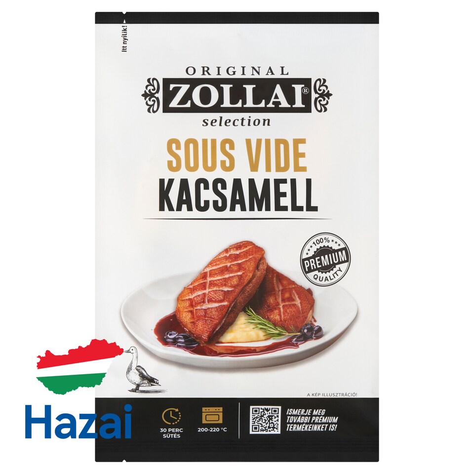 ZOLLAI rozmaringos-fokhagymás sous-vide kacsamell 440 g