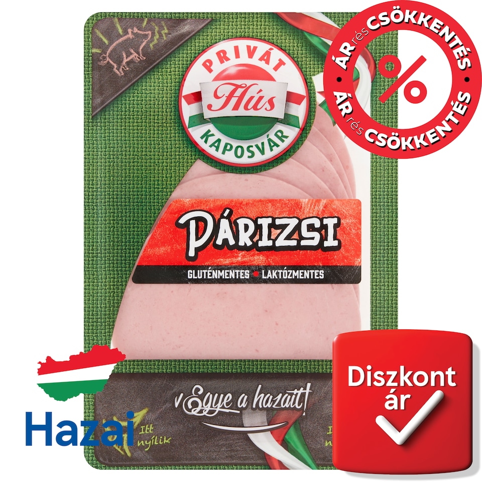 Privát Hús szeletelt sertés párizsi 100 g
