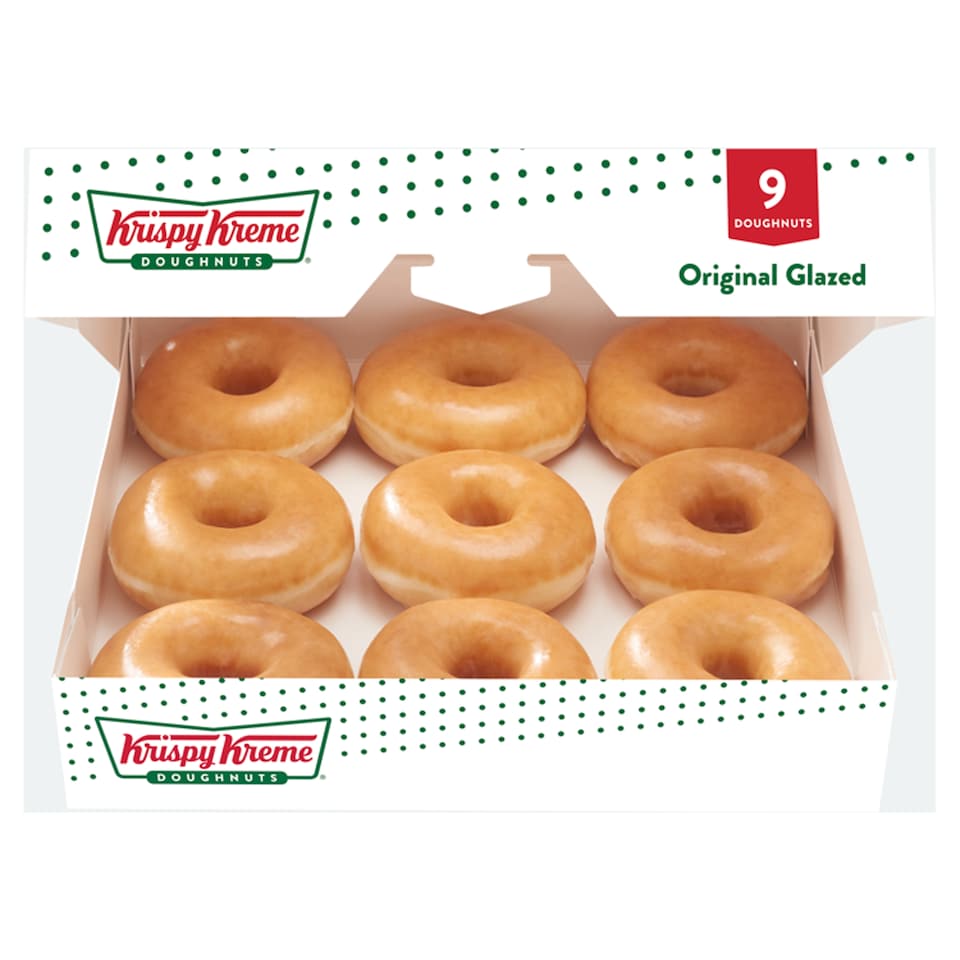 Krispy Kreme Doughnuts Original Glazed 9 Pack