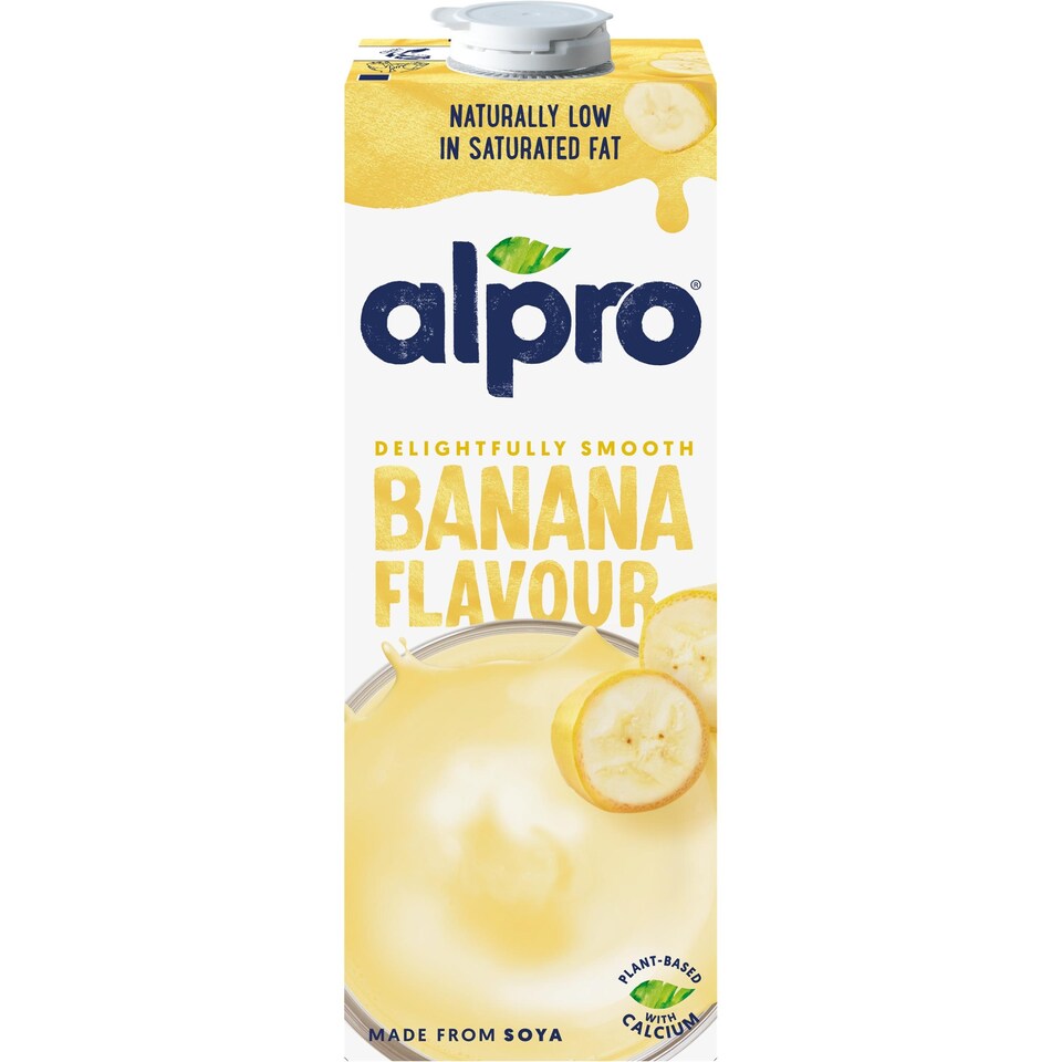 obrázok 1 z ALPRO Sójový nápoj s banánovou príchuťou, 1L