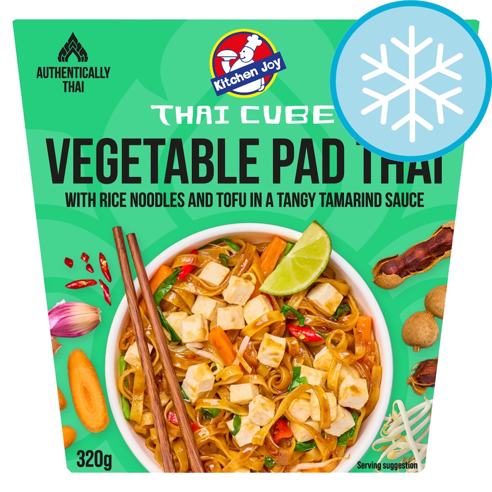 image 1 of Kitchen Joy Thai Cube Vegetable Pad Thai 320g