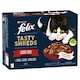 obrázok 2 z Felix Tasty Shreds kapsičky pre mačky hovädzie, kura, kačica, morka v šťave 12 x 80 g