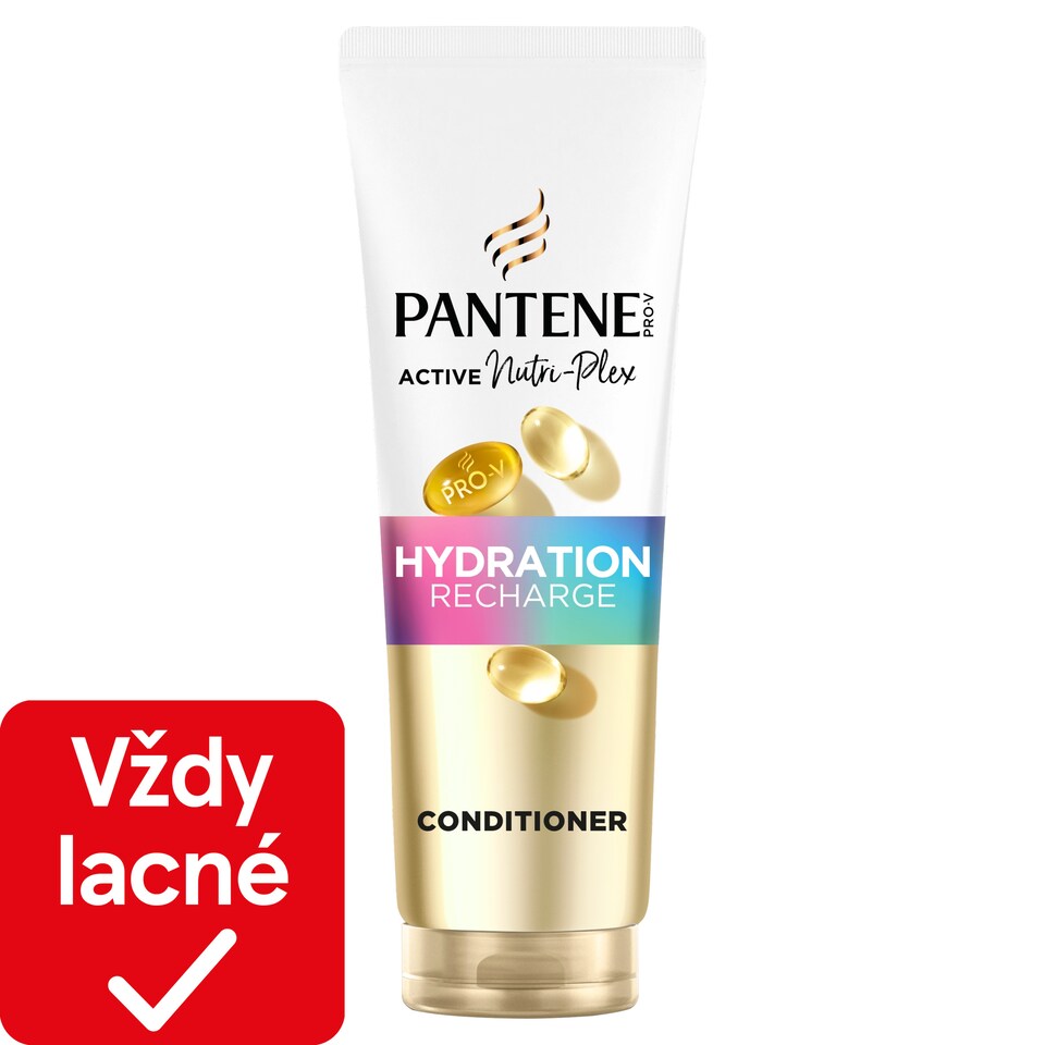 obrázok 1 z Pantene Pro-V Hydration Recharge Ľahký Kondicionér 275 ml na Normálne a Suché Vlasy