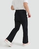 image 3 of F&F x Samantha Faiers Knitted Flared Trousers in Black