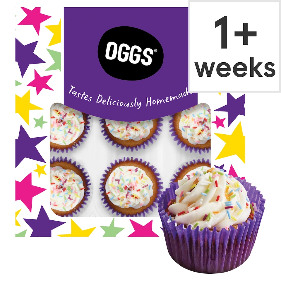 OGGS Mega Birthday Cupcakes 9pk
