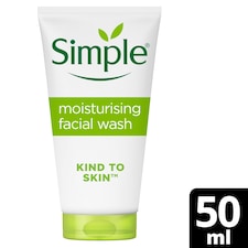 Simple Moisturising Facial Wash 50Ml