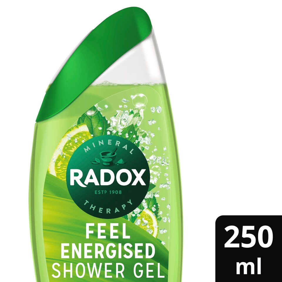 image 1 of Radox Feel Energised Shower Gel 250Ml
