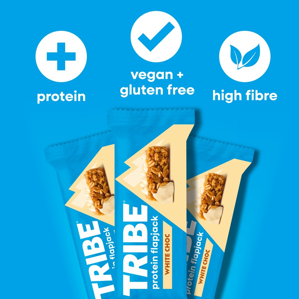 image 1 of TRIBE Protein Energy White Choc Chip 50g C/S