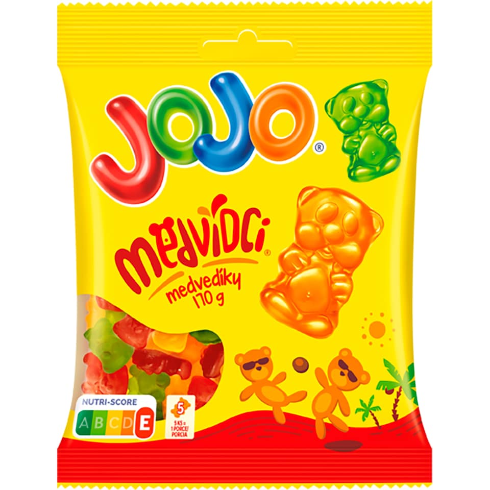 obrázok 1 z JOJO Medvedíky želé cukríky s ovocnými príchuťami 170 g