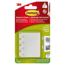 Command Small Picture Hanging Strips 4 Sets