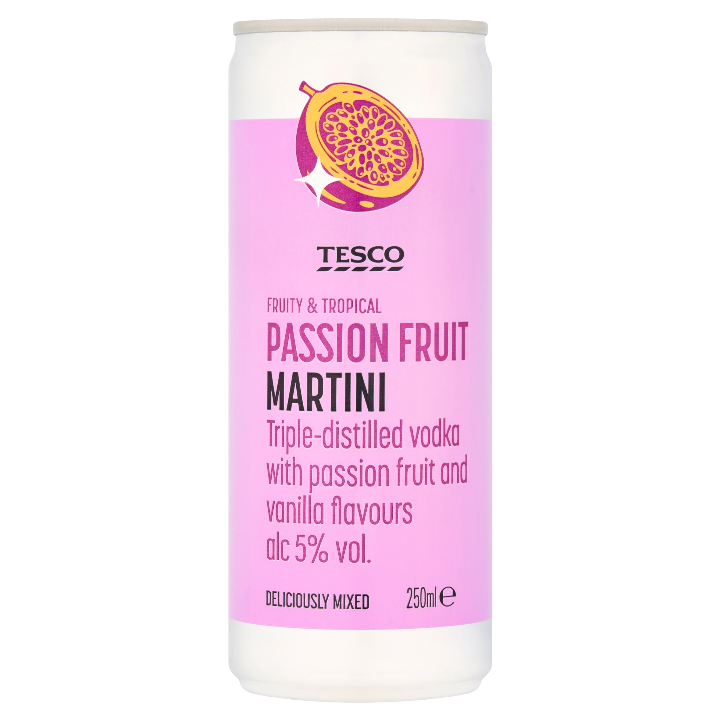 Tesco Passion Fruit Martini Vodka with Vanilla 250ml