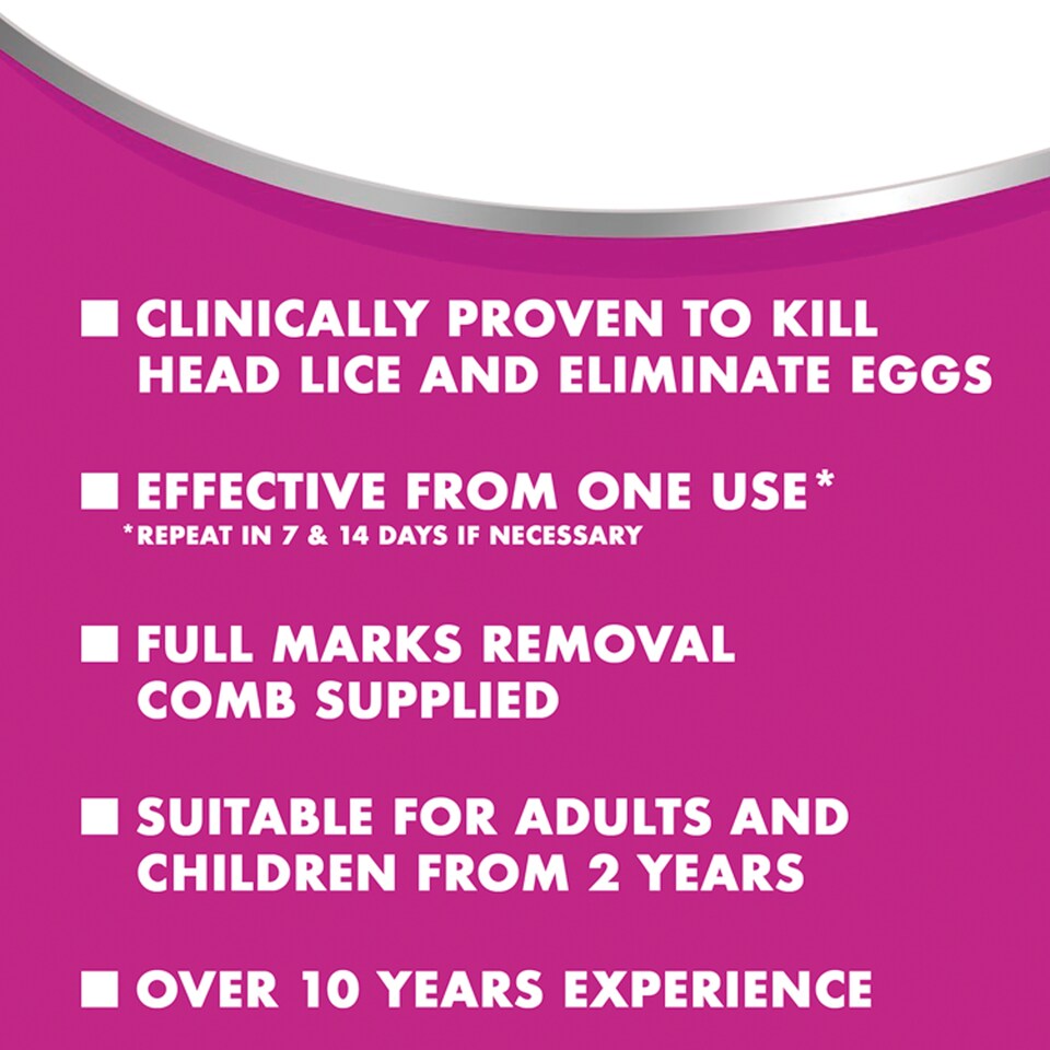 image 1 of Full Marks Head Lice Treatment Solution 200ml