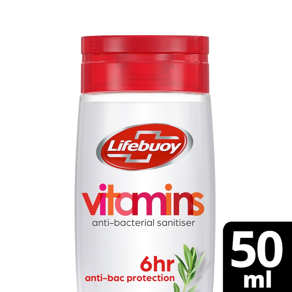 image 1 of Lifebuoy Hand Sanitiser Gel 50Ml