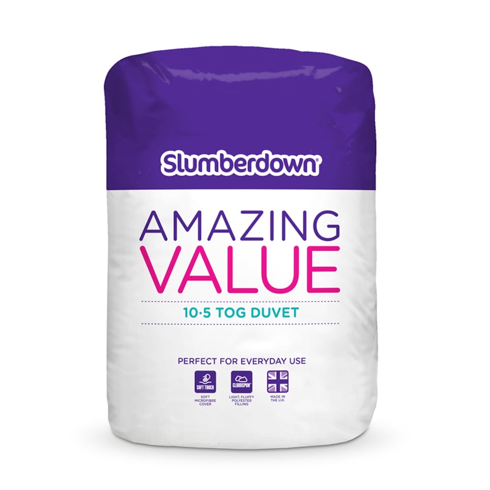 Slumberdown Amazing Value Duvet Single