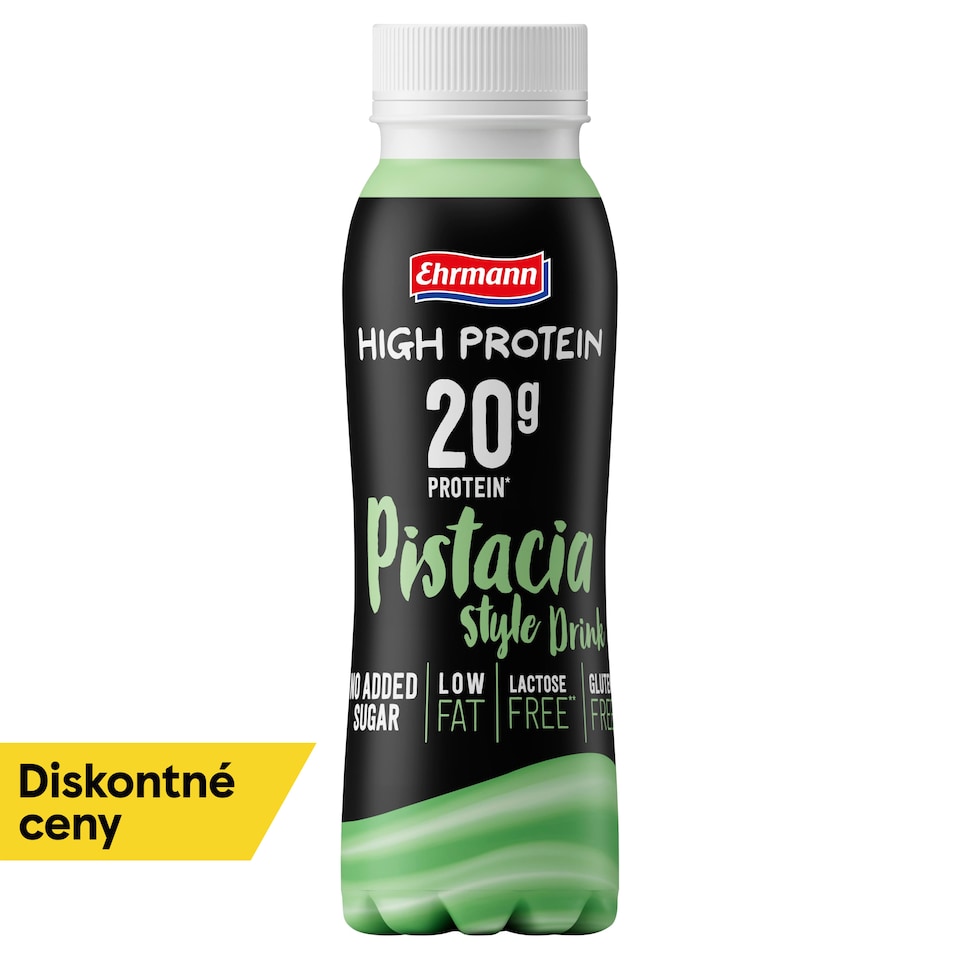 image 1 of Ehrmann High Protein Pistachio Style Lactose-Free Drink 250 ml