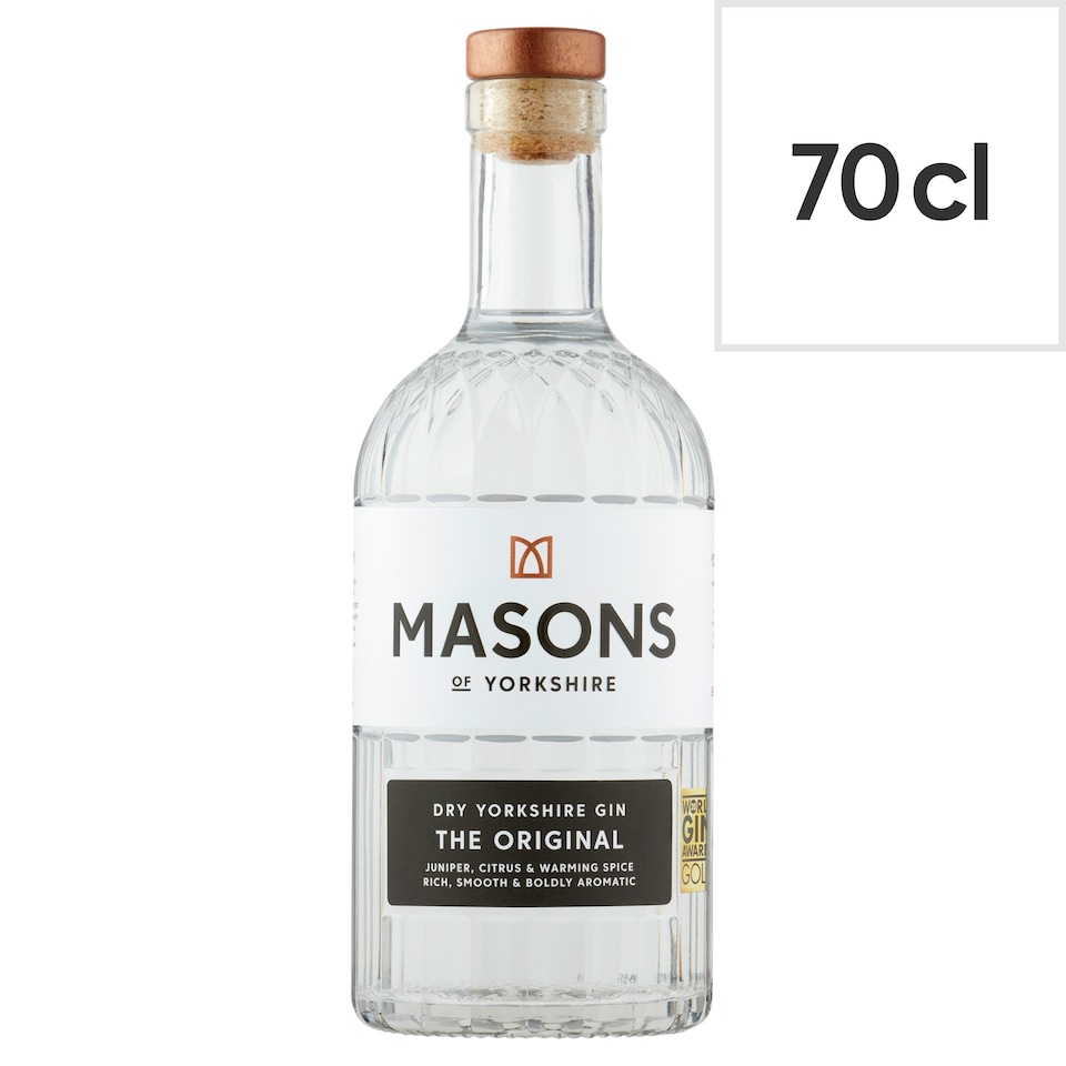 image 1 of Masons Dry Yorkshire Gin The Original 70Cl