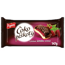 Figaro Čoko piškoty s příchutí lesního ovoce 147g