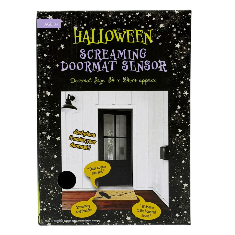 Halloween Screaming Sensor Mat
