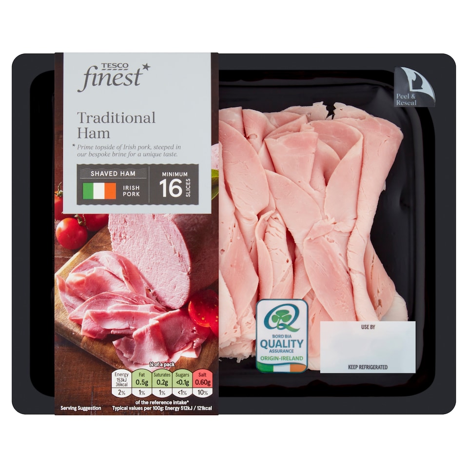 Tesco Finest Traditional Ham 120G
