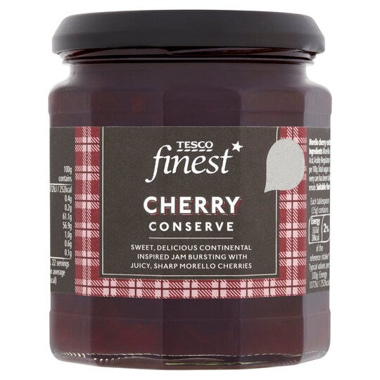 Tesco Finest Morello Cherry Conserve 340G