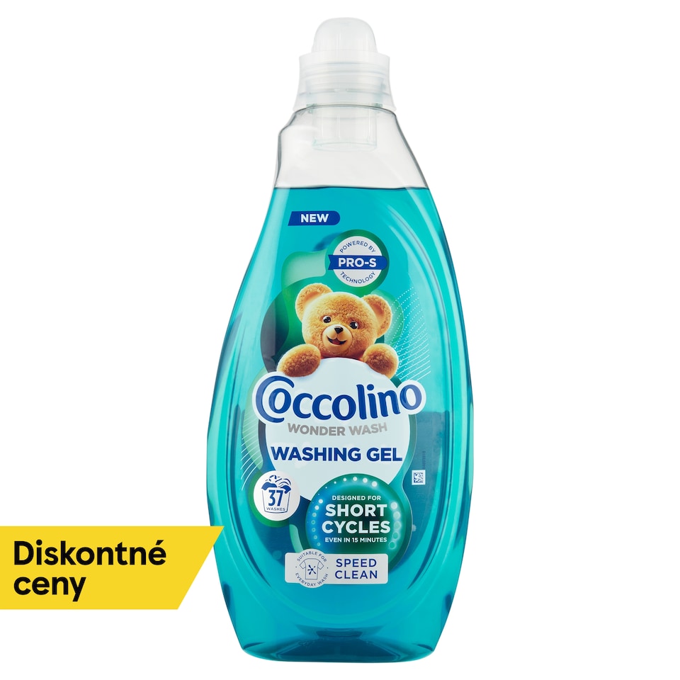 obrázok 1 z Coccolino Wonder Wash prací gel Speed Clean 1,48 L 37W