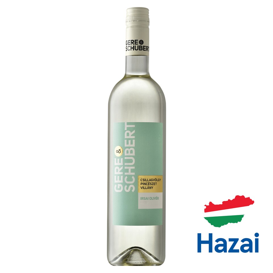 Gere - Schubert Irsai Olivér száraz fehérbor 11,5% 0,75 l