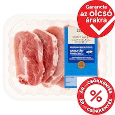 Tesco szeletelt sertés karaj csont nélkül 400 g