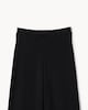 image 5 of F&F Girls School Cotton Rich Wide Leg Trousers in Black