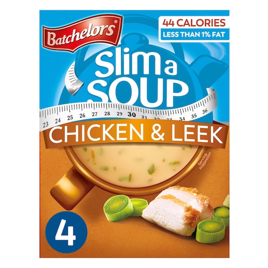 BATCHELORS SLIM A SOUP CHICK & LEEK 44G Tesco Groceries