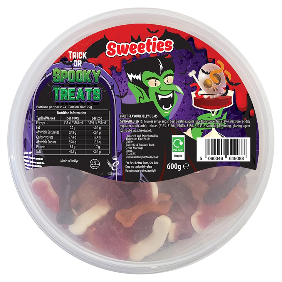 Sweeties Trick or Spooky Treats 600g