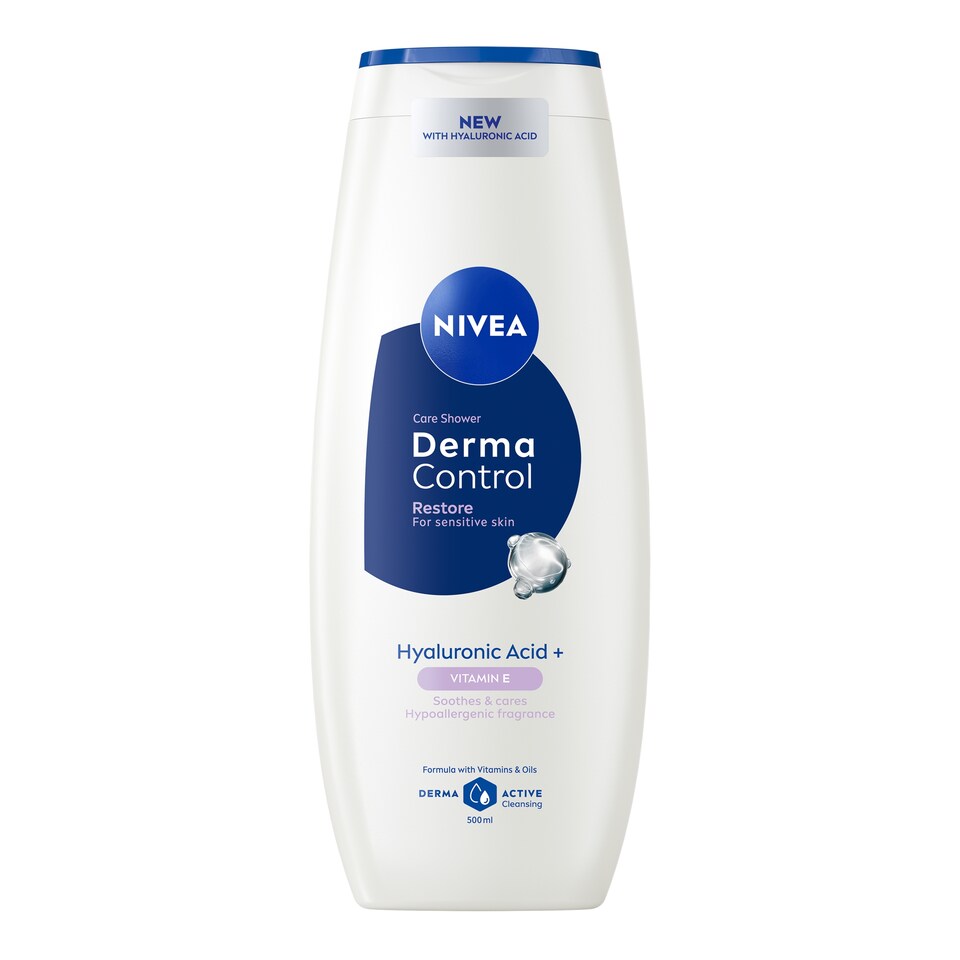 NIVEA Derma Control Restore Shower Cream Sensitive Skin 500ml