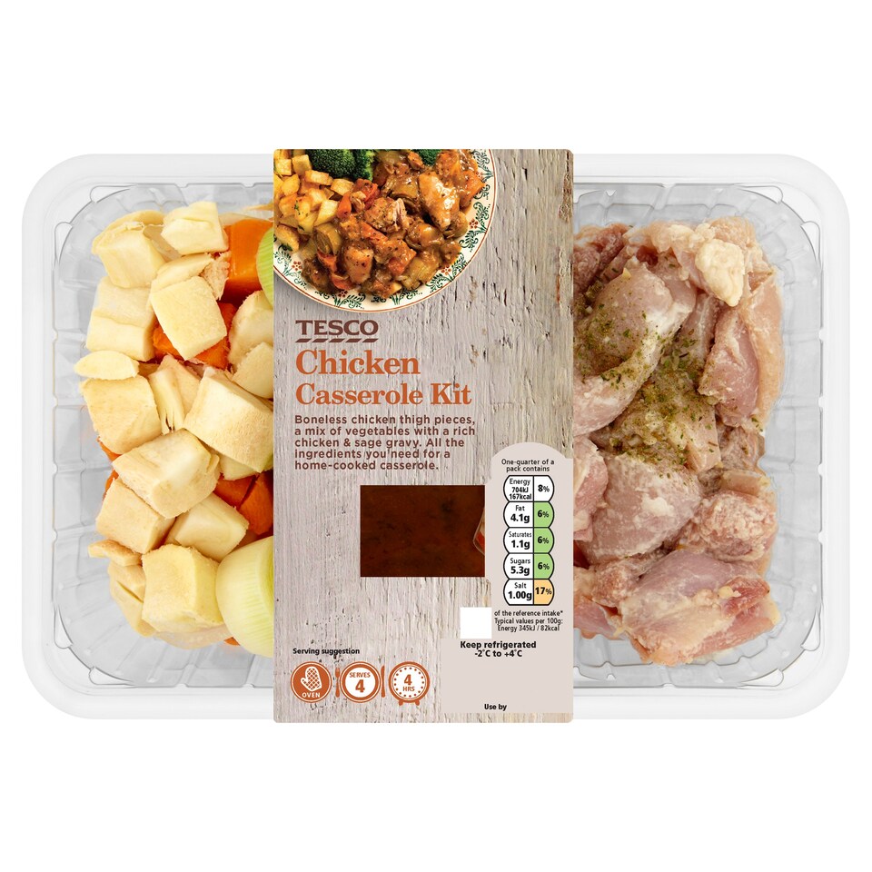 Tesco Chicken Casserole Kit 1kg Tesco Groceries