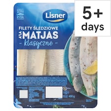 Lisner Matjas Herring Fillets 400G