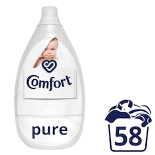 Comfort Pure Ultra Concentrated Fabric Conditioner 58 Wash 870Ml