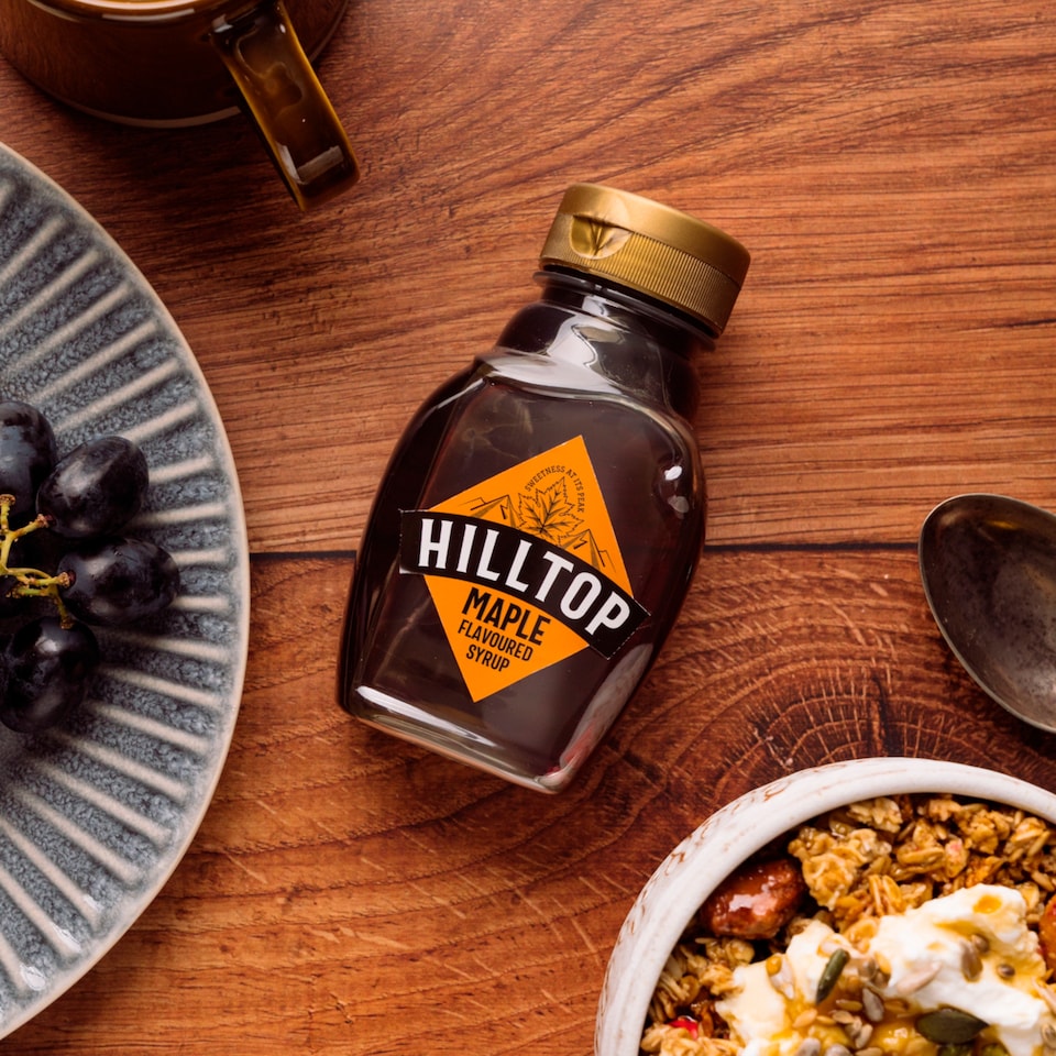 image 1 of Hilltop Maple Flavoured Syrup 230G