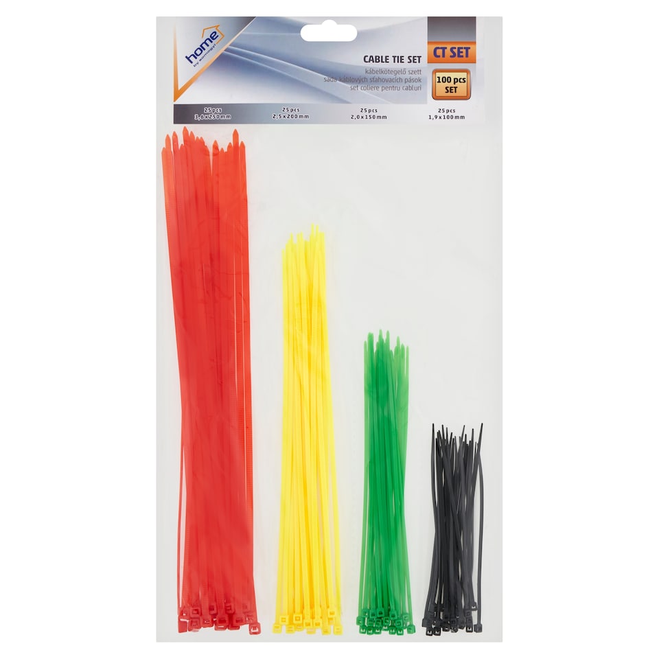 Somogyi Home kábelkötegelő szett 100 db