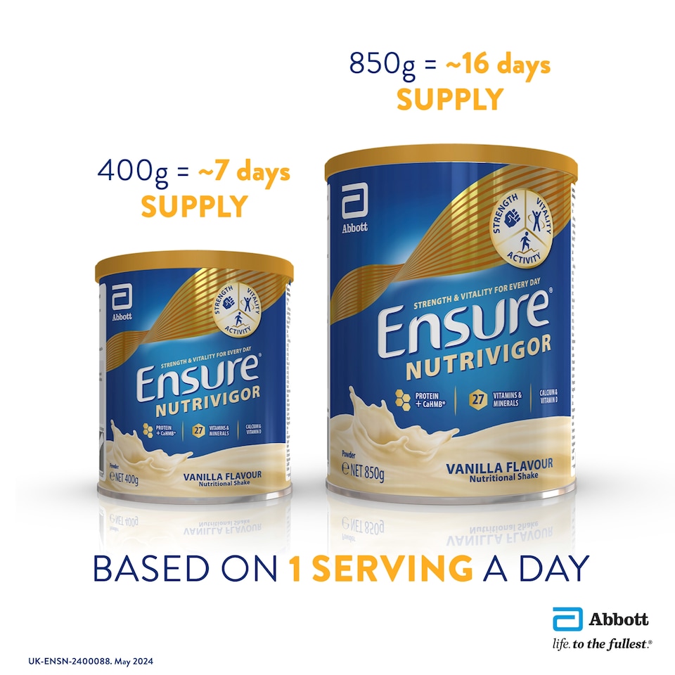 image 1 of Ensure Nutrivigor Vanilla Flavour Nutritional Shake 400g
