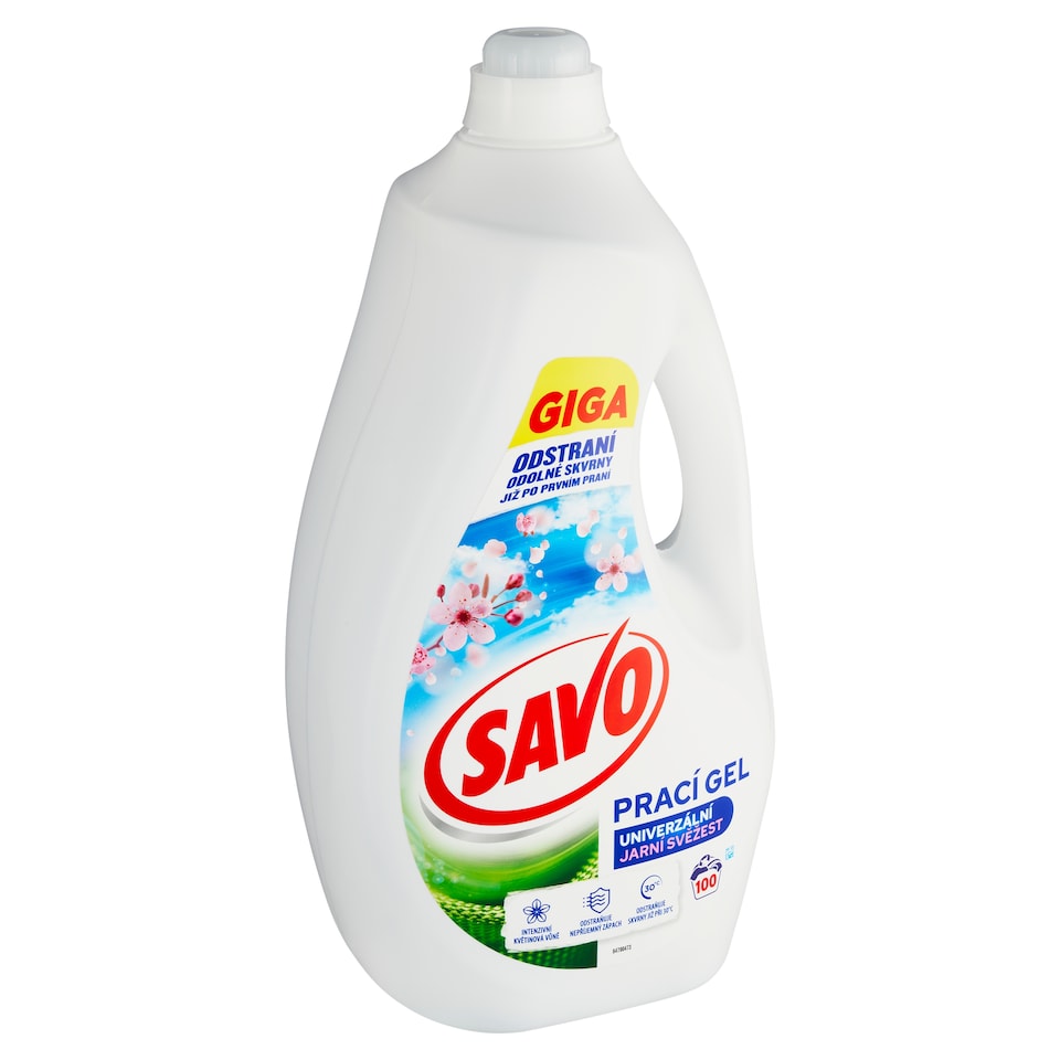 Obrázek 1 pro produkt Savo prací gel Jarní svěžest 100W 5l